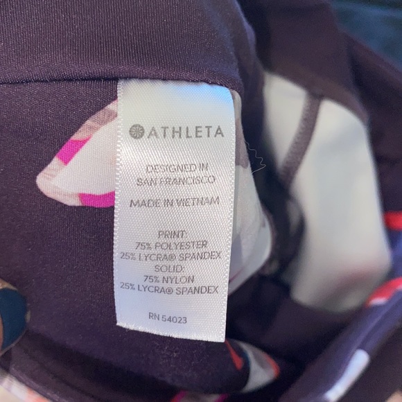 Athleta floral Leggings! - Picture 5 of 5